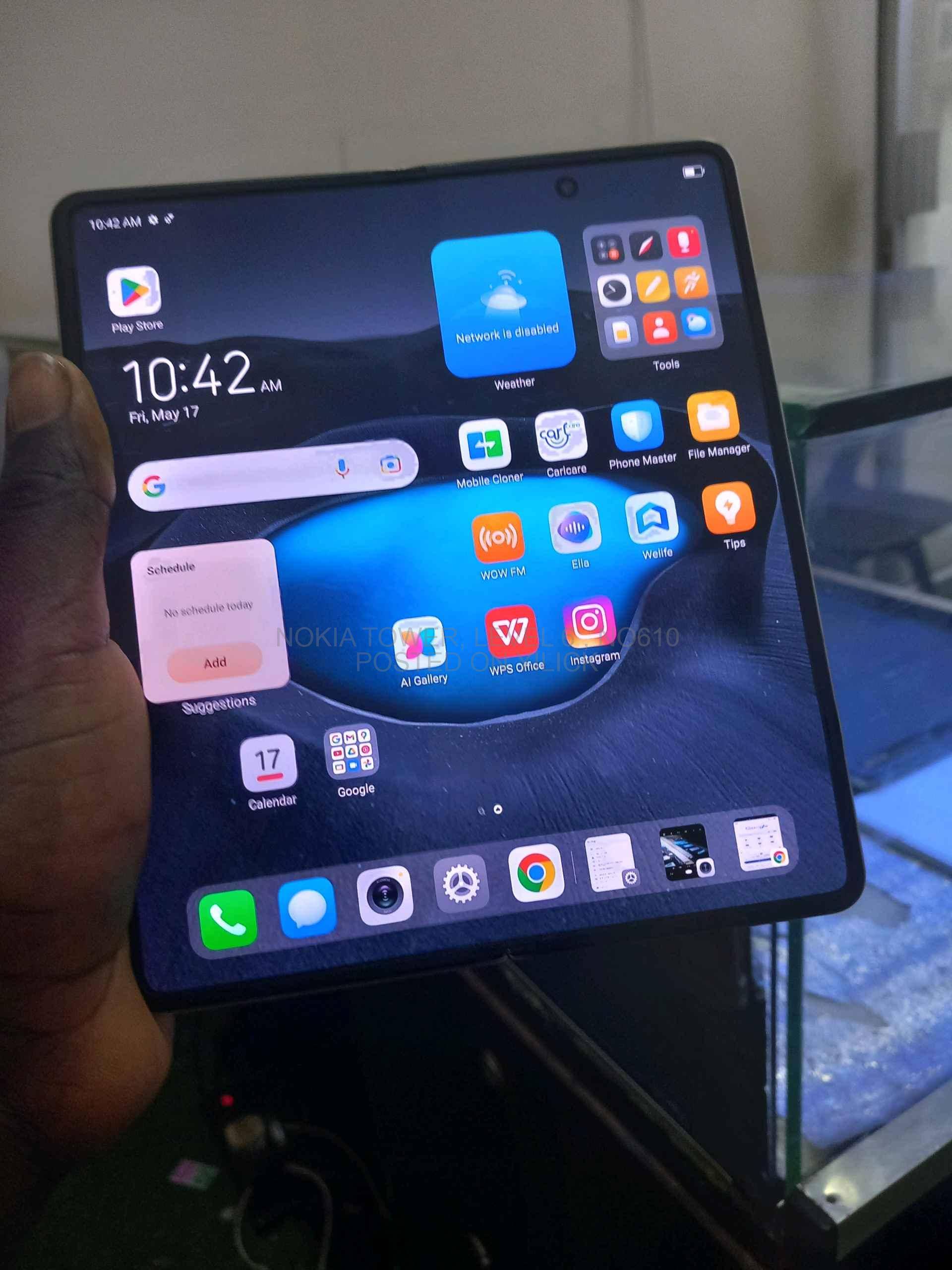 Tecno phantom v fold 512G for sale in Kampala - Yilick