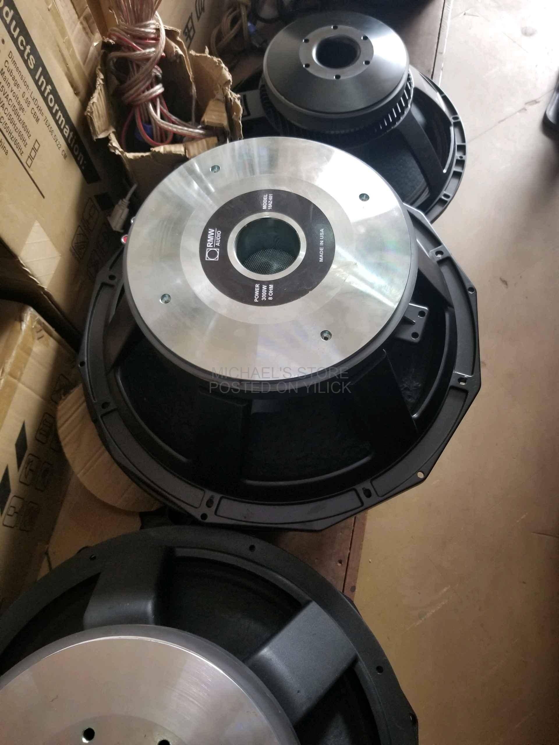 18 inch RMW bass woofer loudspeaker for sale in Kampala - Yilick