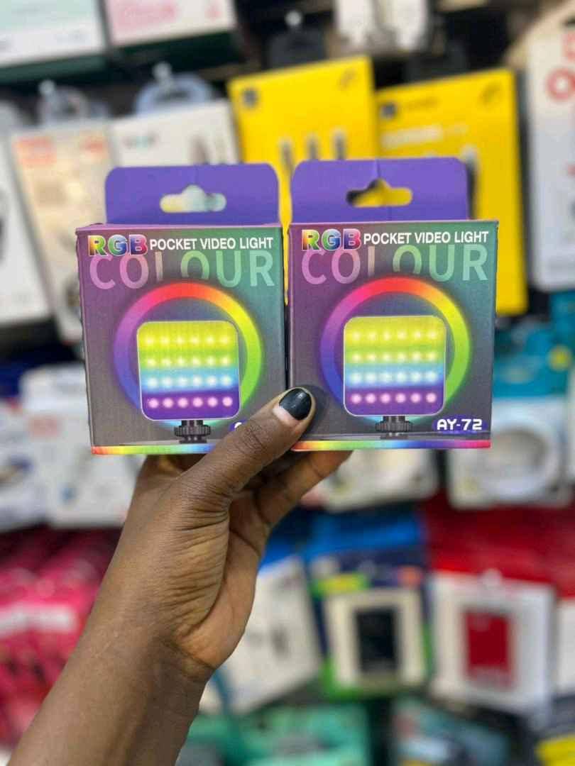 RGB pocket video light  for sale in Kampala - Yilick