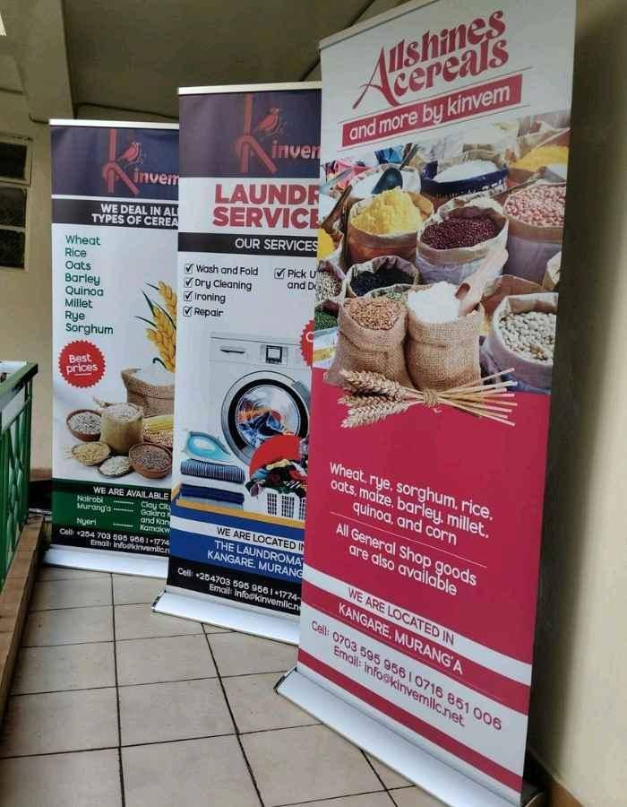 Pull Up Banner Design and Printing for sale in Kampala - Yilick