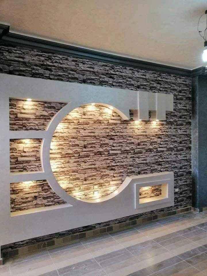 Gypsum Tv unit wall  for sale in Kampala - Yilick
