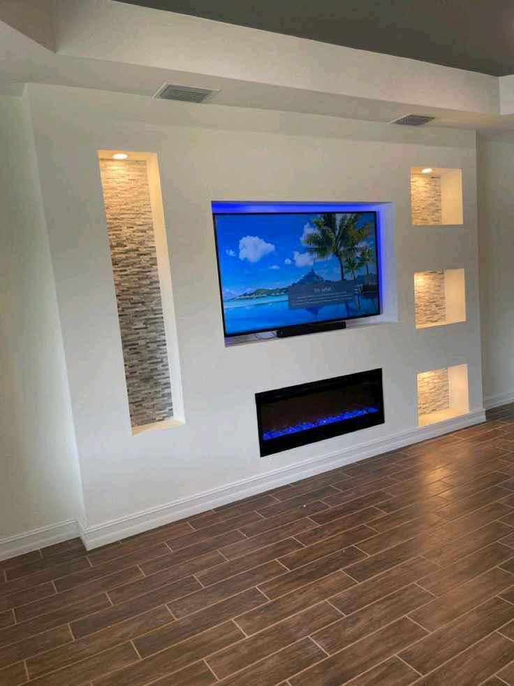 Gypsum Tv unit wall. for sale in Kampala - Yilick