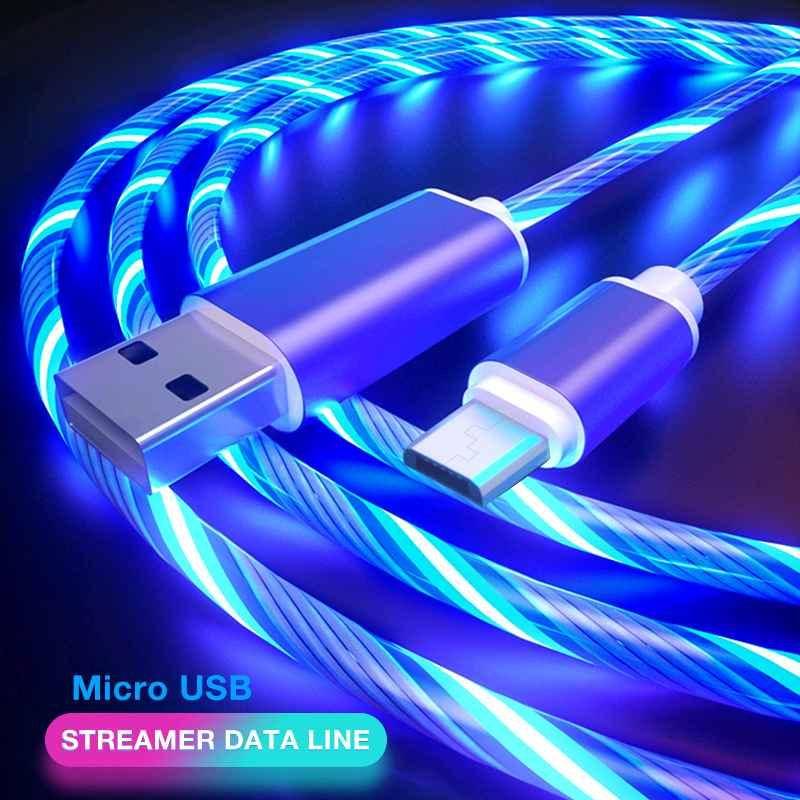 Glowing USB Data cable  for sale in Mbale - Yilick