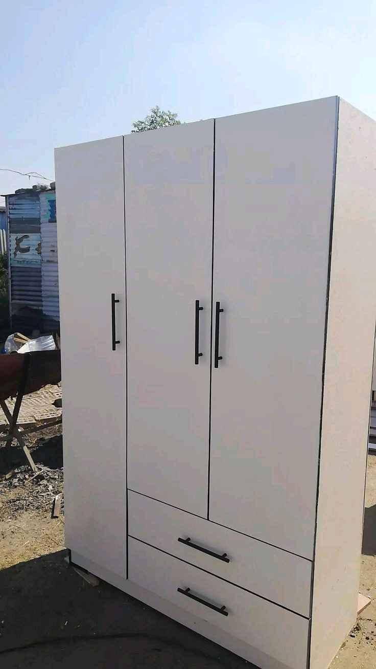 Wardrobe for sale, white in color for sale in Kampala - Yilick