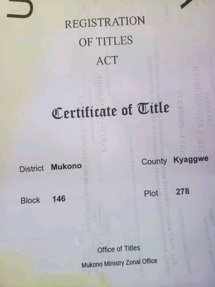 Land - Mukono kawututu  for sale in Kampala - Yilick