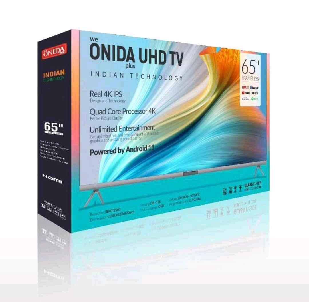 Onida 65 inch smart android Tv for sale in Kampala - Yilick