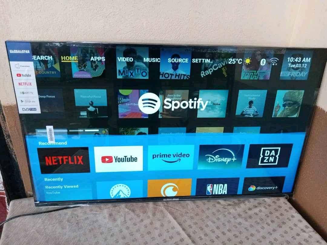 Globalstar 43 inch android smart Tv for sale in Kampala - Yilick