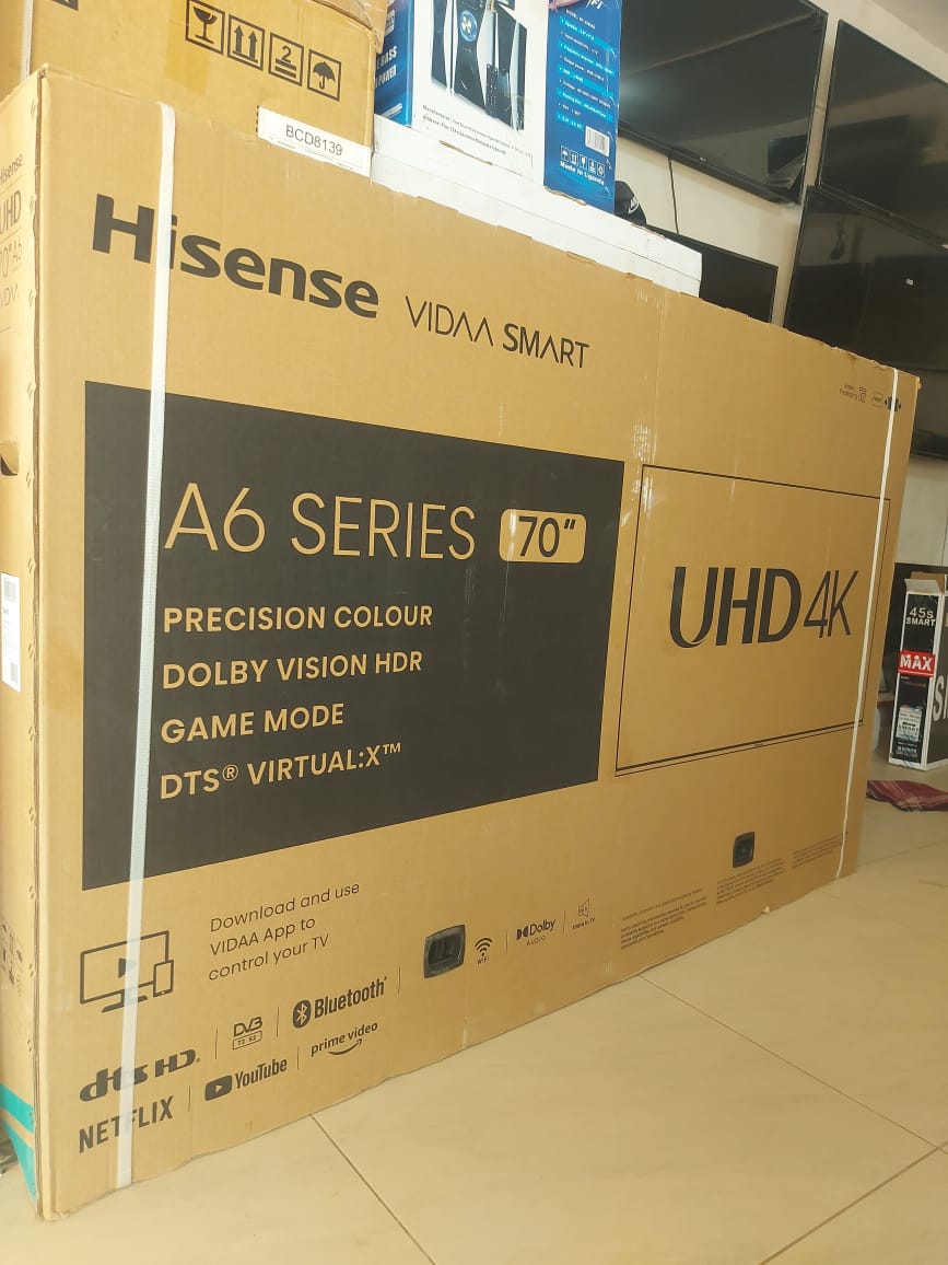 Hisense 70inch smart uhd 4k tv for sale in Kampala - Yilick